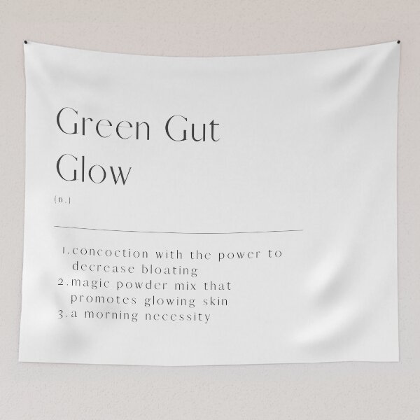 Item preview, Arbonne - Bonbabe - Green Gut Glow - Glow Drink Definition designed and sold by Sydie Studio.