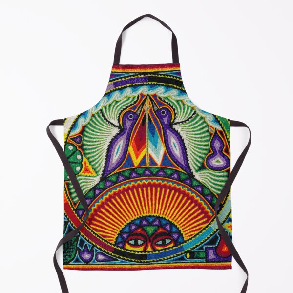 Item preview, Sun and humming birds - Huichol painting designed and sold by aramara-huichol.