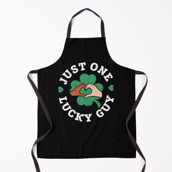 Item preview, St Patricks Day One Lucky Guy Interracial Matching Couple designed and sold by QueenOfPrint.