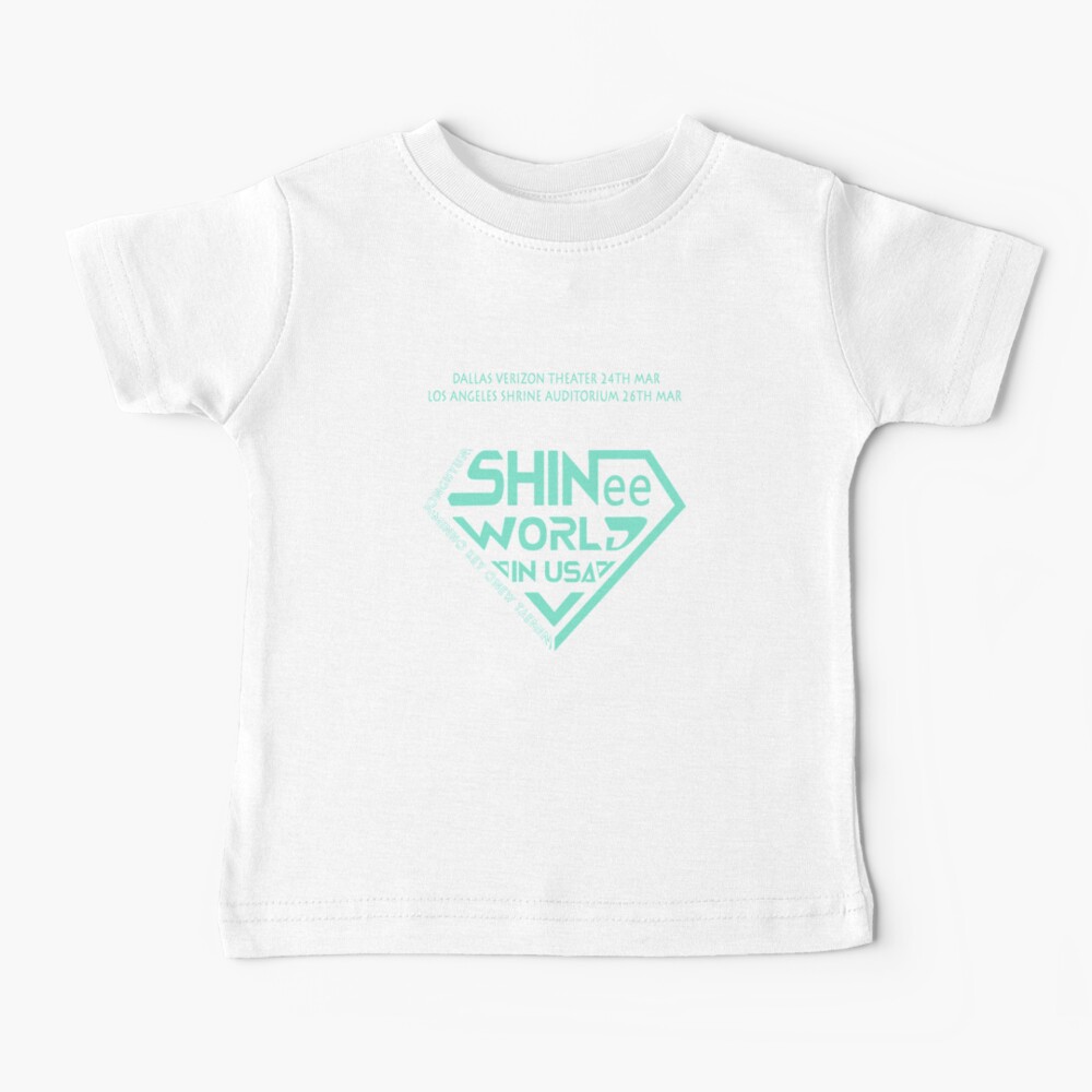 SHINEE WORLD V IN USA TOUR 2017 KPOP Baby T-Shirt