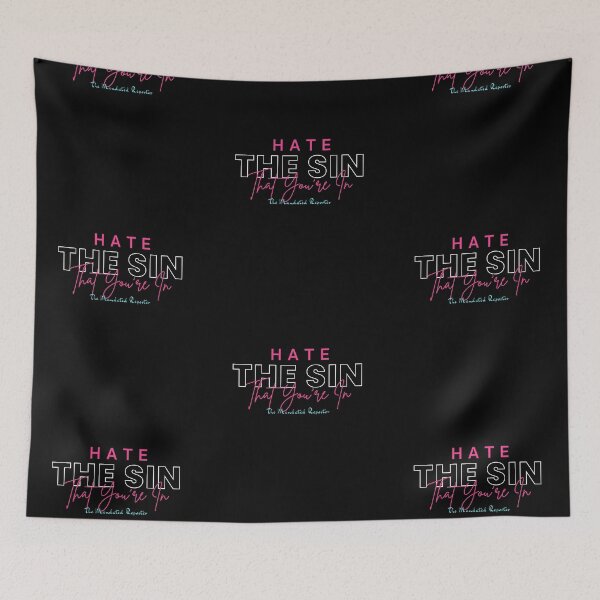 Item preview,  Hate the Sin that You're In | Proverbs 14:34 - Black designed and sold by TheReporter1.