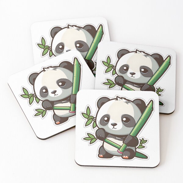 Item preview, Panda with bamboo designed and sold by RingSenev.