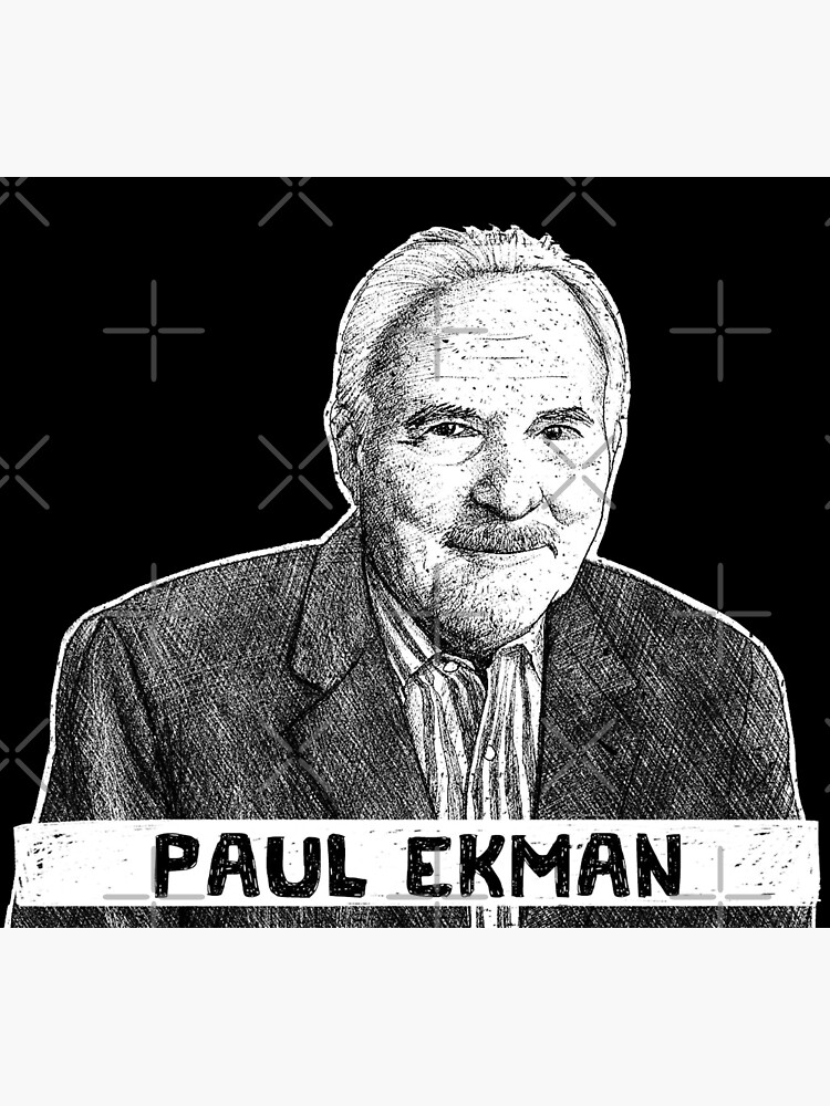 Disover Paul Ekman - Psychology Pioneer Premium Matte Vertical Poster
