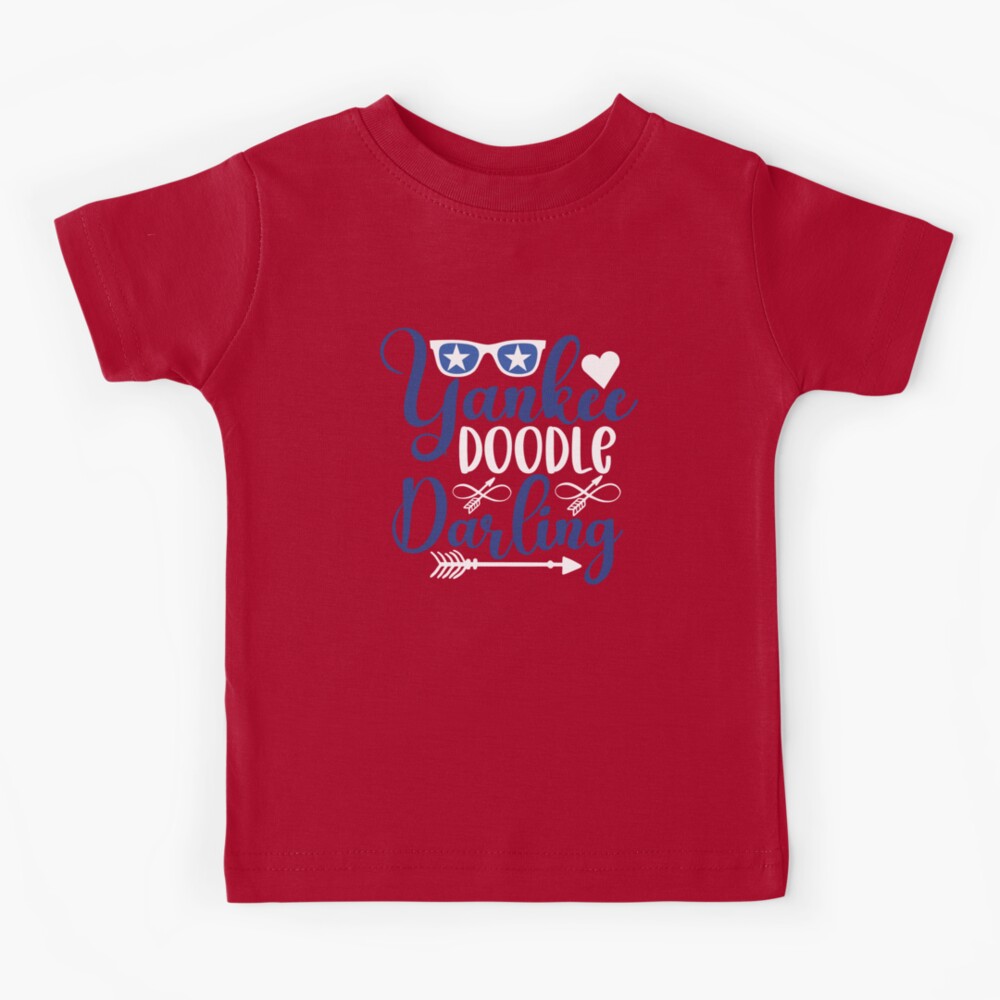 Yankee Doodle Darling 4th of July on Red Essential T-Shirt for