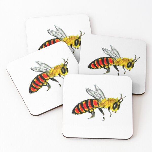 Item preview, A Buzzing Bee designed and sold by  Sunset Ocean Beach | Decor Dorm Office Graphic Generation XYZ.