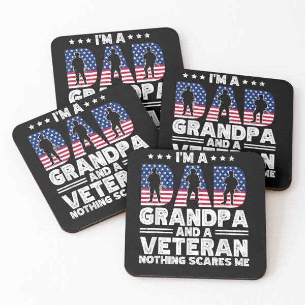 Item preview, I'm A Dad Grandpa And Veteran Nothing Scares Me Daddy Father designed and sold by icm4639.