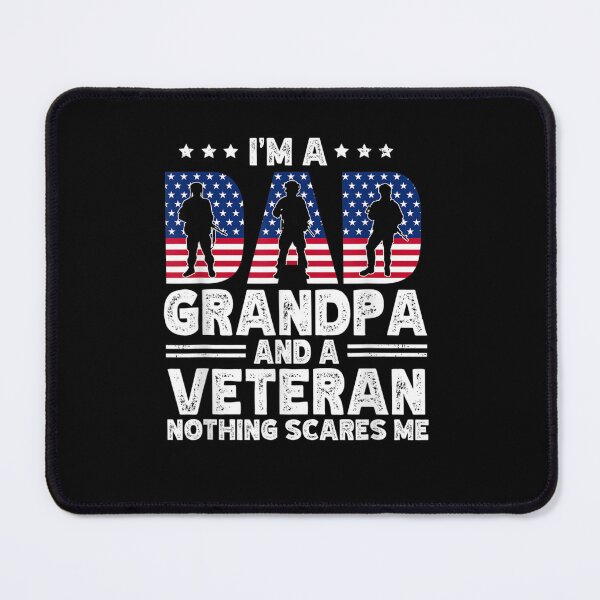 Item preview, I'm A Dad Grandpa And Veteran Nothing Scares Me Daddy Father designed and sold by icm4639.
