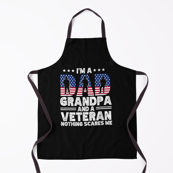 Item preview, I'm A Dad Grandpa And Veteran Nothing Scares Me Daddy Father designed and sold by icm4639.