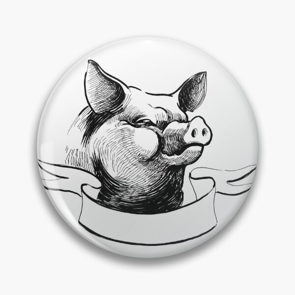 Item preview, Cute pig designed and sold by AlexBlackSea.