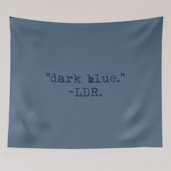 Item preview, dark blue honeymoon lana quote designed and sold by everything4eva.