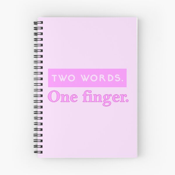 Item preview, Two Words One Finger. designed and sold by SimplyCosmic11.