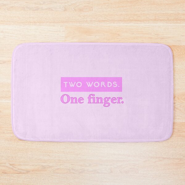 Item preview, Two Words One Finger. designed and sold by SimplyCosmic11.