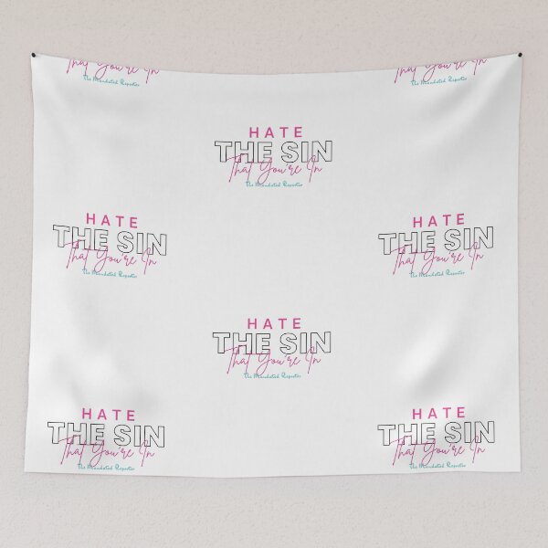 Item preview, Hate the Sin that You're In | Proverbs 14:34 -White designed and sold by TheReporter1.
