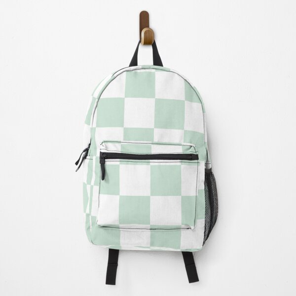 Item preview, Green pastel checker rectangle background. designed and sold by Jayjaynaenae.