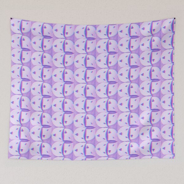 Item preview, Abstract Purple Owl Pattern designed and sold by India2022.
