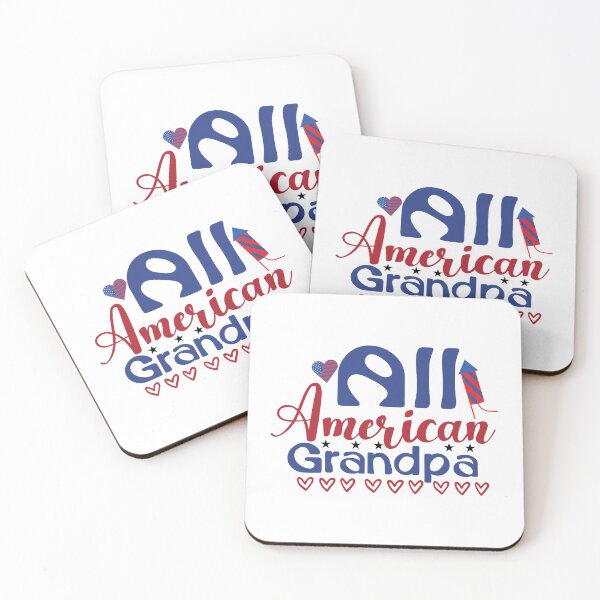 Item preview, All American Grandpa 4th of July designed and sold by sweetbelle.