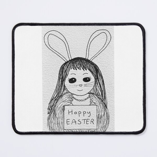 Item preview, Easter Bunny Girl designed and sold by Lisa Neuman Watercolors.