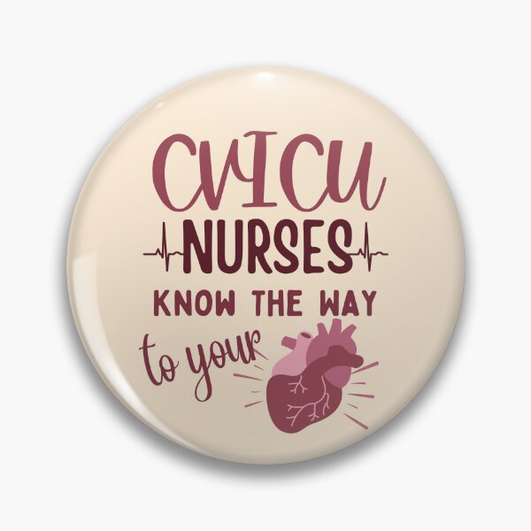 Item preview, CVICU Nurses Know The Way To Your Heart | Cardiovascular ICU | Nurse Typographic | CVICU Nursing designed and sold by DesignsRN.