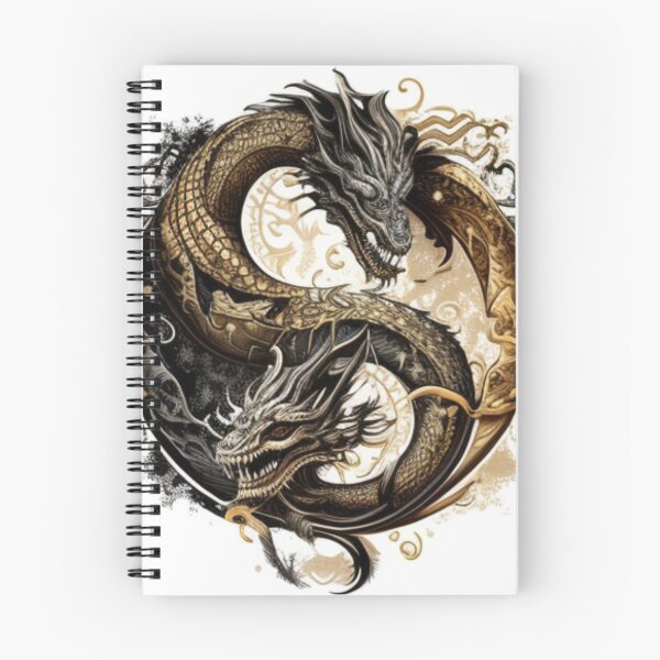 Item preview, Dragon VS Dragon Illustration designed and sold by Benin Store ®.