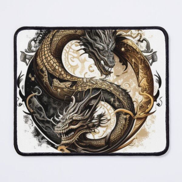 Item preview, Dragon VS Dragon Illustration designed and sold by Benin Store ®.