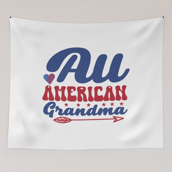 Item preview, All American Grandma 4th of July designed and sold by sweetbelle.