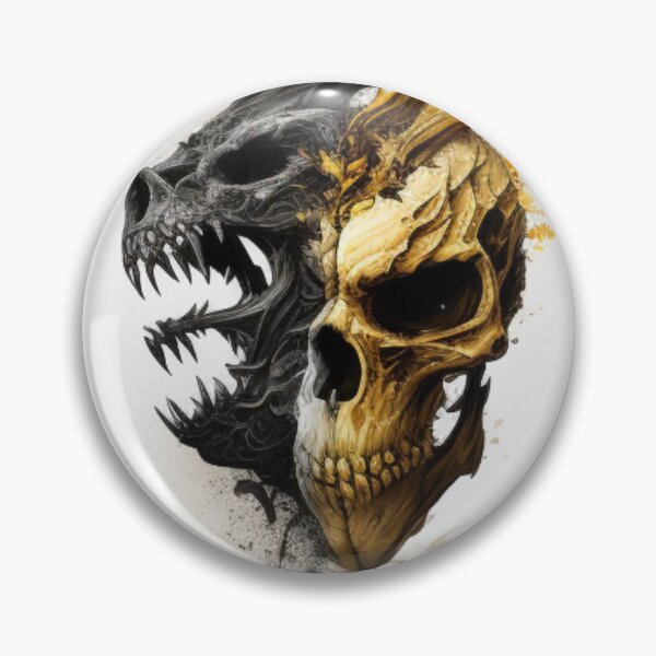 Item preview, Dragon VS Skull designed and sold by Benin Store ®.