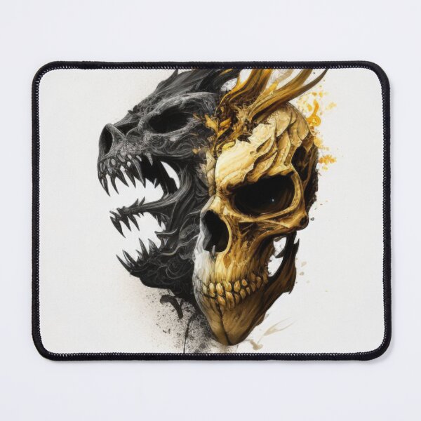 Item preview, Dragon VS Skull designed and sold by Benin Store ®.