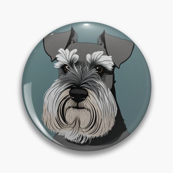 Item preview, Schnauzer designed and sold by Raccoonidae.