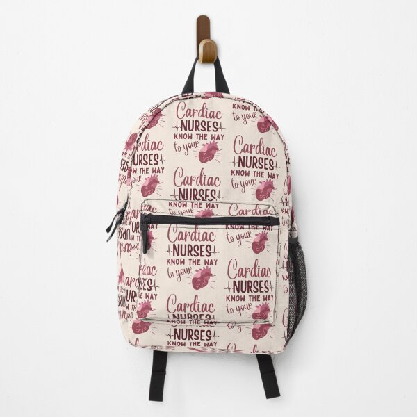 Item preview, Cardiac Nurses Know The Way To Your Heart | Cardiology Nurses | Nurse Typographic | Cardiac Nursing designed and sold by DesignsRN.