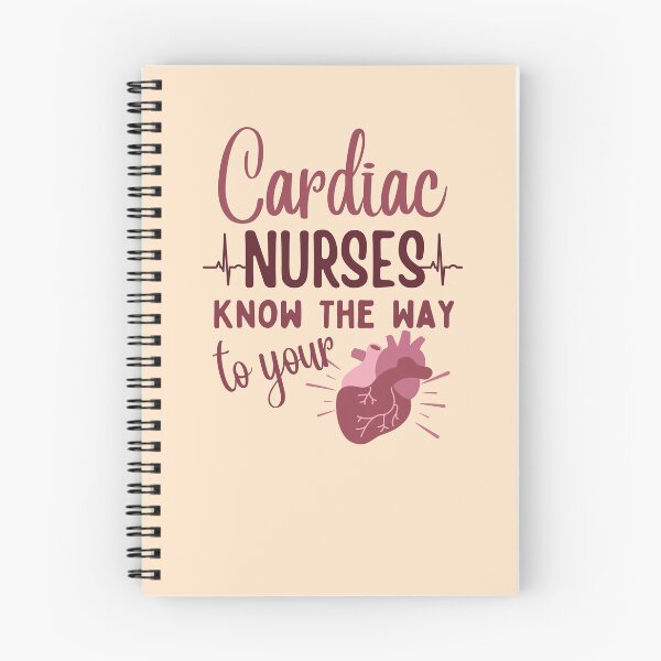 Item preview, Cardiac Nurses Know The Way To Your Heart | Cardiology Nurses | Nurse Typographic | Cardiac Nursing designed and sold by DesignsRN.