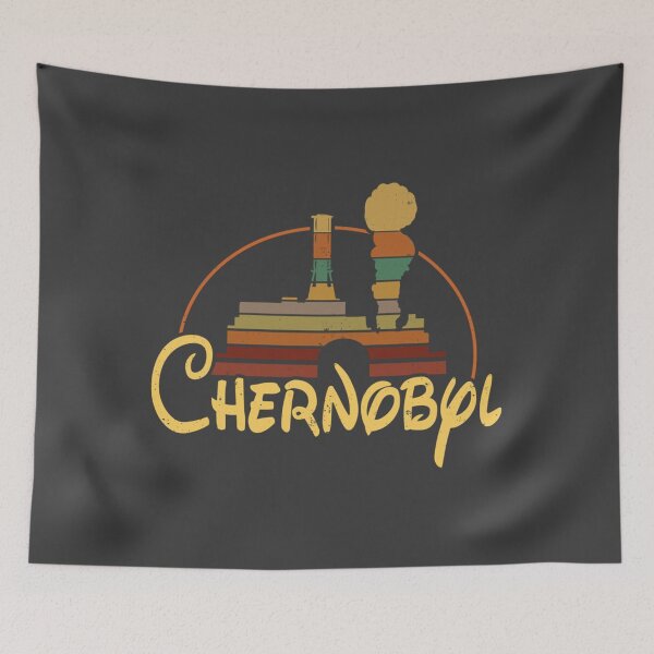 Item preview, T Chernobyl Fantasy Logo RBMK Roentgen Not Great Not Terrible Nuclear Power Liquidator Station Roent designed and sold by piter205.