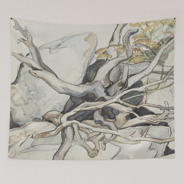 Item preview, Franklin Carmichael, Tree Root, Cranberry Lake, 1937  designed and sold by TheRedVineyard.