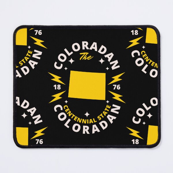 Item preview, Coloradan - Colorado State Flag and Map designed and sold by Ranggasme.
