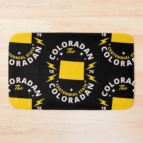 Item preview, Coloradan - Colorado State Flag and Map designed and sold by Ranggasme.