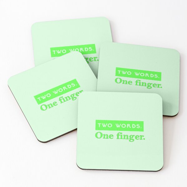 Item preview, Two Words One Finger. designed and sold by SimplyCosmic11.