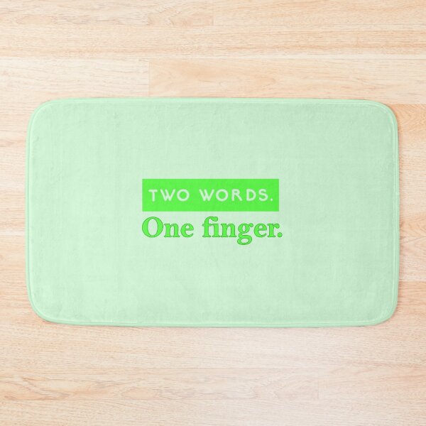 Item preview, Two Words One Finger. designed and sold by SimplyCosmic11.