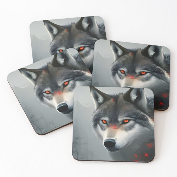 Item preview, Red eye wolf designed and sold by Planetporridge.