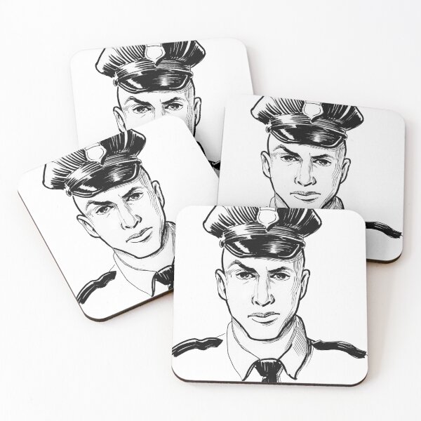 Item preview, American cop designed and sold by AlexBlackSea.
