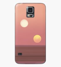 zwei Sonnen Hülle & Klebefolie für Samsung Galaxy