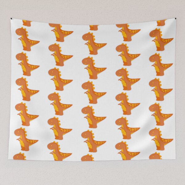 Item preview, Orange Dino designed and sold by BY-AK.