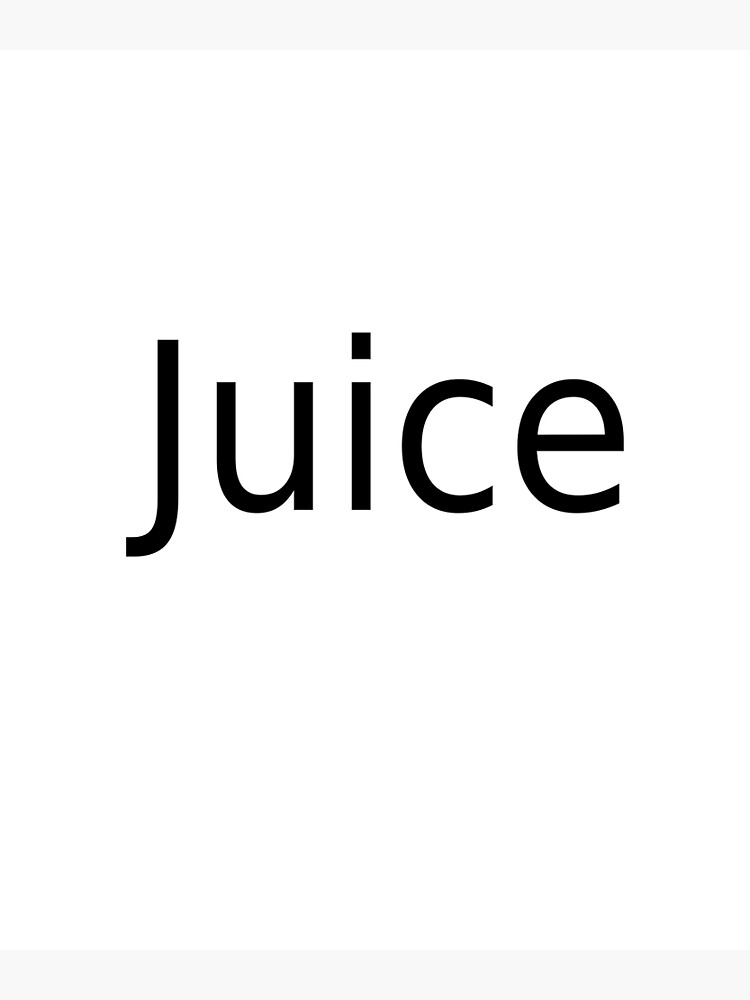 Disover Juice Premium Matte Vertical Poster