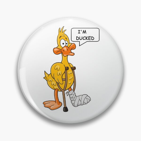 Item preview, Poor old duck has been in the wars. designed and sold by ThundRDownunder.