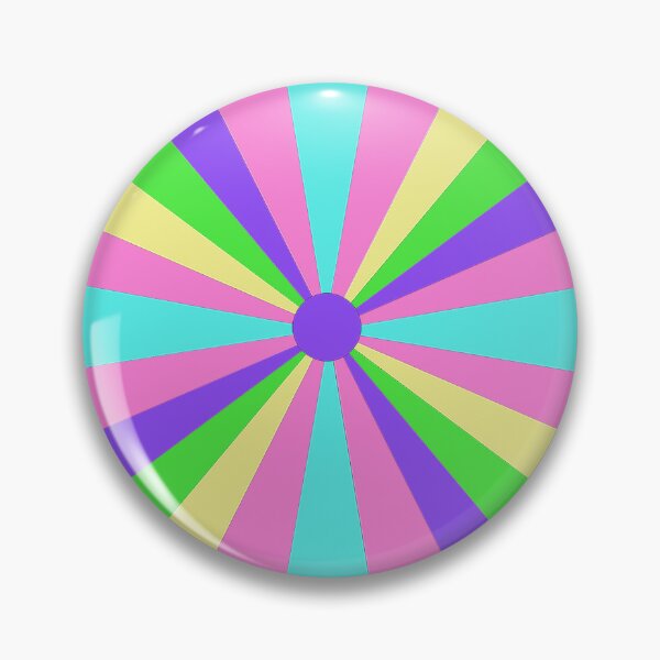 Item preview, Psychedelic 90's Bright Colors Spiral  designed and sold by DelynCreates.
