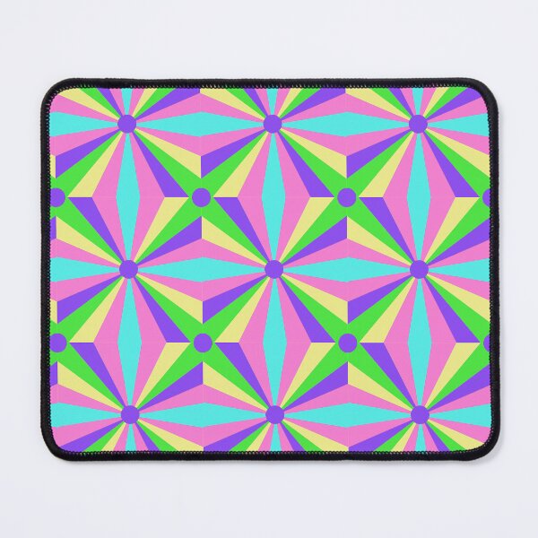 Item preview, Psychedelic 90's Bright Colors Spiral designed and sold by DelynCreates.