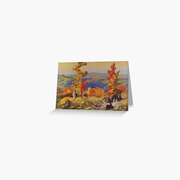 Item preview, Franklin Carmichael, Autumn in the Northlands designed and sold by TheRedVineyard.