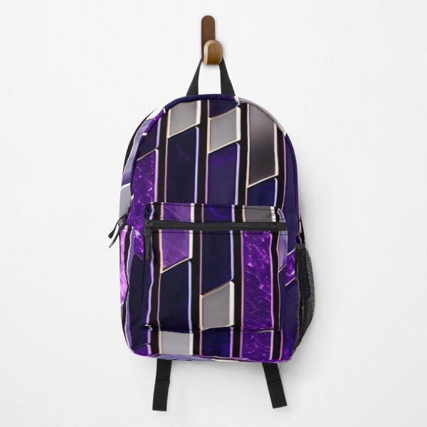 Item preview, Abstract Amethyst Vertical Stripe Pattern designed and sold by calibrit.