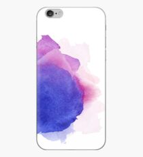 Abstract watercolor art hand paint on white background iPhone Case
