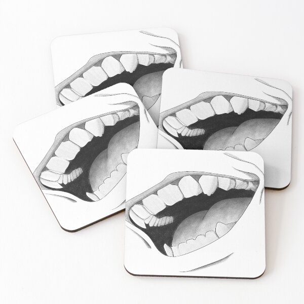 Item preview, Anime mouth designed and sold by Deaven Kaiser Art.