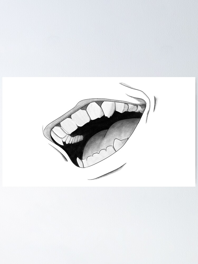 Learn how to draw a manga mouth from different perspectives   Paintingcreativity