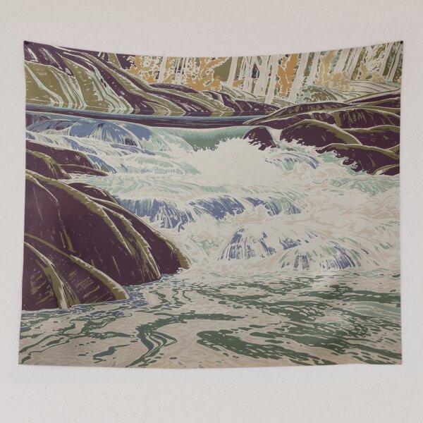 Item preview, Franklin Carmichael, White Rapids designed and sold by TheRedVineyard.